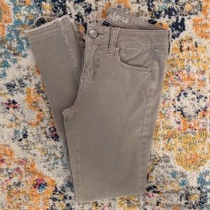 American Eagle 4 Regular Gray Jeggings, FREE with any purchase, just comment